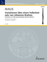 Variations on a folk song setting by Johannes Brahms