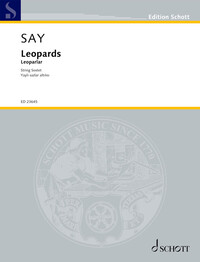 EDITION SCHOTT - LEOPARDS - STRING SEXTET. OP. 103. STRING SEXTET. PARTITION ET PARTIES.