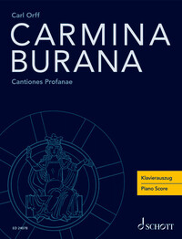 CARMINA BURANA - CANTIONES PROFANAE. SOLOISTS (STBAR), MIXED CHOIR (SATB), CHILDREN'S CHOIR AND ORCH
