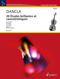 ESSENTIAL EXERCISES - 20 ETUDES BRILLANTES ET CARACTERISTIQUES - OP. 73. VIOLIN.