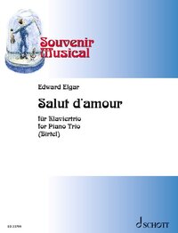 SOUVENIR MUSICAL - NUMERO 14 - SALUT D'AMOUR - NUMERO 14. VIOLIN, CELLO, PIANO (PIANO TRIO).