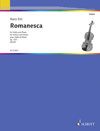 ROMANESCA - OP. 13/1. VIOLIN AND PIANO.