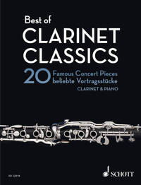 BEST OF CLARINET CLASSICS CLARINETTE-LIVRE +PARTITION