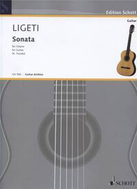 EDITION SCHOTT - SONATA - FOR GUITAR. GUITAR.