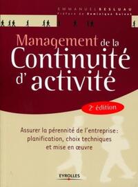 Management de la continuité d'activité (MCA)