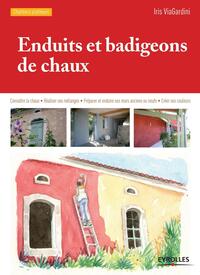 ENDUITS ET BADIGEONS DE CHAUX - CONNAITRE LA CHAUX. REALISER SES MELANGES. PREPARER ET ENDUIRE SES M