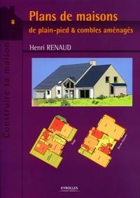 Plans de maisons de plain-pied et combles aménagés