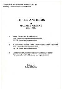 THREE ANTHEMS CHANT