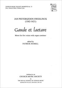 GAUDE ET LAETARE CHANT