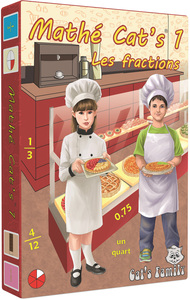 JEU DE CARTES MATHE CAT'S 1 - LES FRACTIONS
