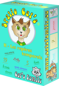 Jeu de cartes Spatio Cat's 2 - Les repères temporels