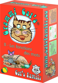 Jeu de cartes Grammi Cat's 2 - Les fonctions grammaticales