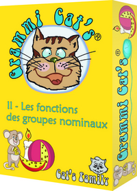 Jeu de cartes Grammi Cat's 2 - Les fonctions des groupes nominaux