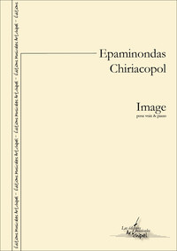 IMAGE - PARTITION POUR VOIX ET PIANO