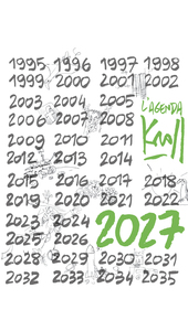 Agenda Kroll 2027 - PETIT
