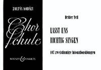 CHORSCHULE BAND 3 CHANT