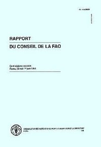 RAPPORT DU CONSEIL DE LA FAO 106EME SESSION ROME 30 MAI1ER JUIN 1994 CL 106 REP