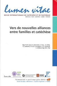 Vers de nouvelles alliances entre familles et catéchèse
