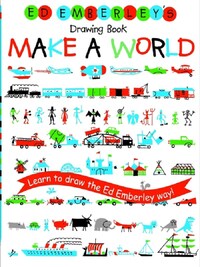 Ed Emberley Drawing Book Make a World /anglais