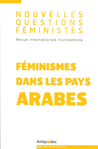 NOUVELLES QUESTIONS FEMINISTES, VOL. 35(2)/2016. FEMINISMES DANS LES