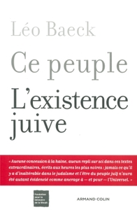CE PEUPLE - L'EXISTENCE JUIVE