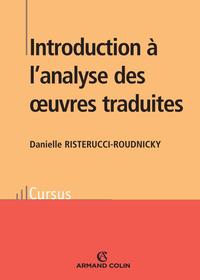 INTRODUCTION A L'ANALYSE DES OEUVRES TRADUITES