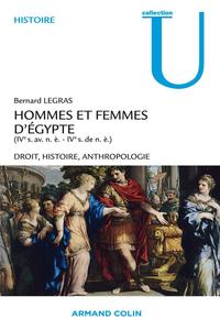 HOMMES ET FEMMES D'EGYPTE (IVE S. AV. N.E. - IVE S. DE N.E.) - DROIT, HISTOIRE, ANTHROPOLOGIE