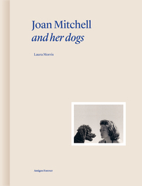 Joan Mitchell and her dogs