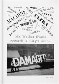 WALKER EVANS: THE MAGAZINE WORK /ANGLAIS