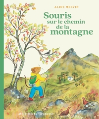 Souris sur le chemin de la montagne