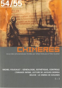 Chimères 54-55 - Varia