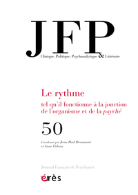 JFP 50 - Le rythme