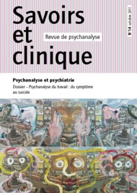 Savoirs et clinique 14 - Psychanalyse et psychatrie