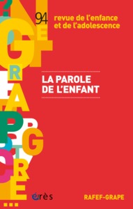 RAFEF-GRAPE 094 - LA PAROLE DE L'ENFANT