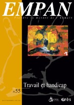 Empan 55 - Travail et handicap