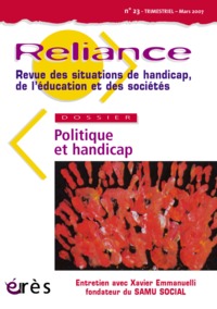 Reliance 23 - Politique et handicap