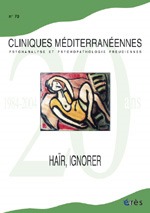 Cliniques méditerranéennes 70 - Haïr, ignorer