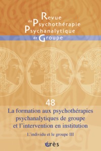 RPPG 48 - Formation aux psychothérapies psychanalytiques de groupe