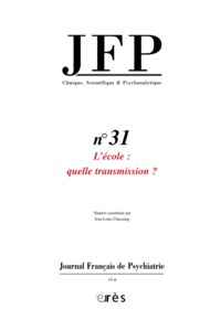 jfp 31 - l'ecole