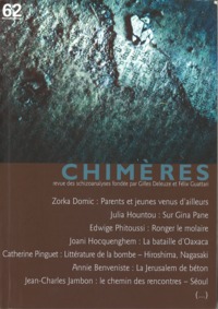 Chimères 62 - Varia