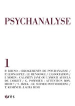 psychanalyse 01 - changement de psychanalyse