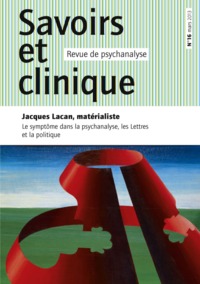 Savoirs et clinique 16 - Le symptôme dans la psychanalyse