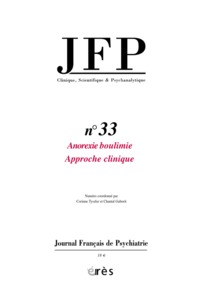 JFP 33 - ANOREXIE ET  BOULIMIE. LE FACONNAGE DU CORPS