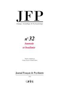 jfp 32 - anorexie et boulimie. approche clinique et theorique