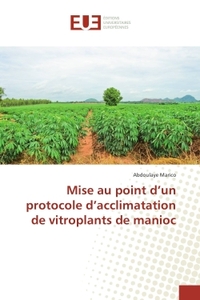 Mise au point d'un protocole d'acclimatation de vitroplants de manioc