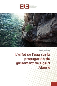 L'effet de l'eau sur la propagation du glissement de Tigzirt Algérie