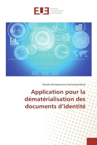 Application pour la dematerialisation des documents d'identite