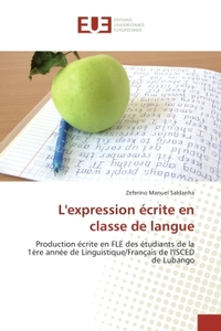 L'expression ecrite en classe de langue