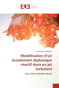 Modélisation d'un écoulement diphasique réactif dans un jet turbulent