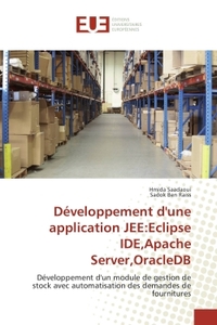 Developpement d'une application Jee:eclipse IDe,Apache Server,OracleDB